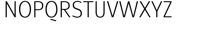 FF Turmino Light Font UPPERCASE