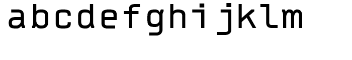 FF Typestar OCR Regular Font LOWERCASE