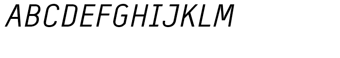 FF Typestar Regular Italic Font UPPERCASE