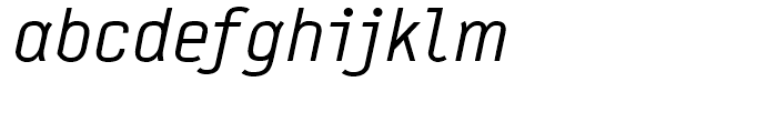 FF Typestar Regular Italic Font LOWERCASE