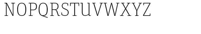 FF Unit Slab Thin Font UPPERCASE