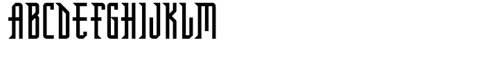 FF Vortex Regular Font UPPERCASE