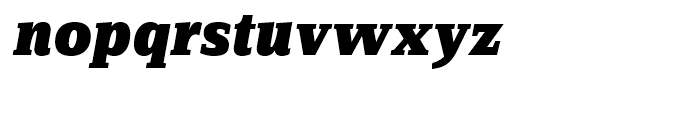FF Zine Serif Display Black Italic Font LOWERCASE
