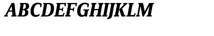 FF Zine Serif Display Bold Italic Font UPPERCASE