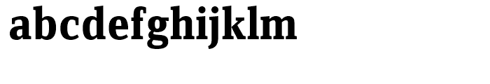 FF Zine Serif Display Bold Font LOWERCASE