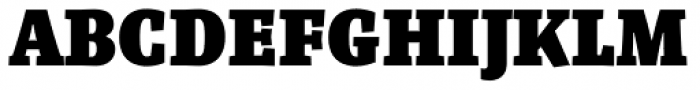 FF Absara Headline Pro Black Font UPPERCASE