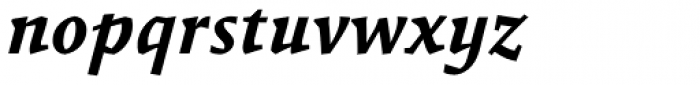 FF Absara OT Bold Italic Font LOWERCASE