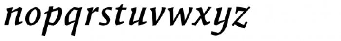 FF Absara Pro Medium Italic Font LOWERCASE