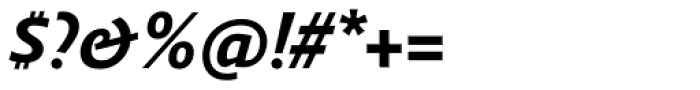 FF Absara Sans OT Bold Italic Font OTHER CHARS