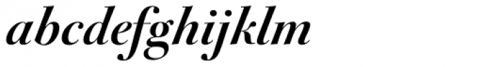 FF Acanthus OT Bold Italic Font LOWERCASE