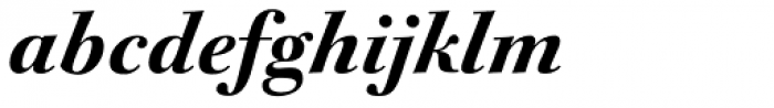 FF Acanthus Text OT Bold Italic Font LOWERCASE
