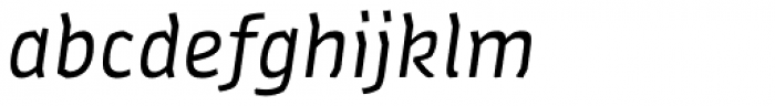 FF Amman Sans Arabic Regular Italic Font LOWERCASE