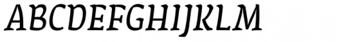 FF Amman Serif OT Italic Font UPPERCASE