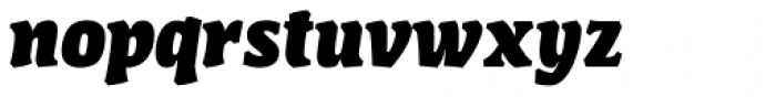 FF Amman Serif Pro ExtraBold Italic Font LOWERCASE
