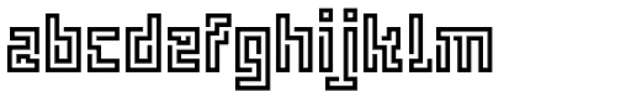 FF Archian Labirintus Sans OT Regular Font LOWERCASE