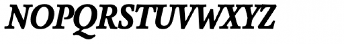 FF Atma Serif OT Black Italic Font UPPERCASE