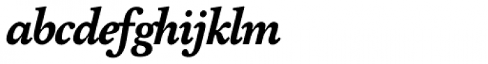 FF Atma Serif OT Black Italic Font LOWERCASE