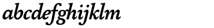 FF Atma Serif OT Bold Italic Font LOWERCASE