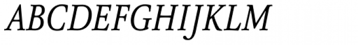 FF Atma Serif OT Book Italic Font UPPERCASE