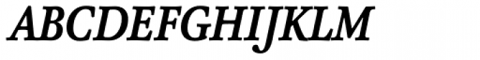 FF Atma Serif Pro Bold Italic Font UPPERCASE