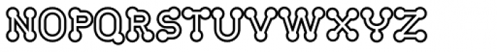 FF Atomium OT Outline Font UPPERCASE