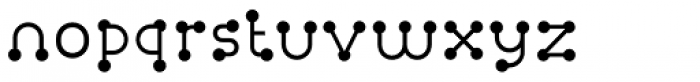 FF Atomium OT Thin Font LOWERCASE