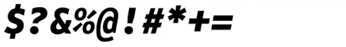 FF Attribute Mono Black Italic Font OTHER CHARS