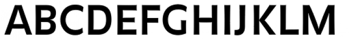 FF Balance Pro Bold Font UPPERCASE