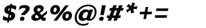 FF Basic Gothic OT Bold Italic Font OTHER CHARS