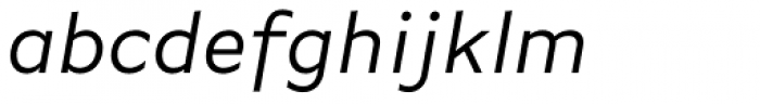 FF Basic Gothic OT Italic Font LOWERCASE