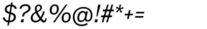 FF Bau Std Regular Italic Font OTHER CHARS
