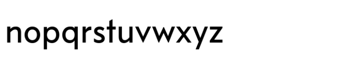 FF Bauer Grotesk Std Book Font LOWERCASE