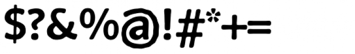 FF Beo Sans OT Soft R10 Bold Font OTHER CHARS