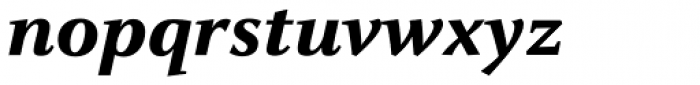 FF Celeste OT ExtraBold Italic Font LOWERCASE