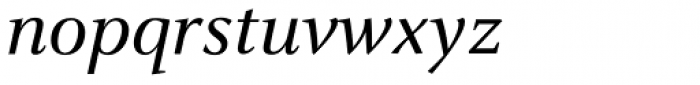 FF Celeste Pro Book Italic Font LOWERCASE