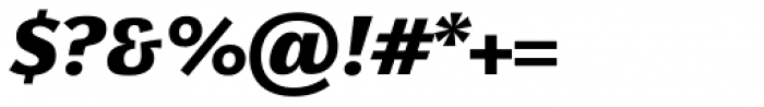 FF Celeste Sans OT Black Italic Font OTHER CHARS