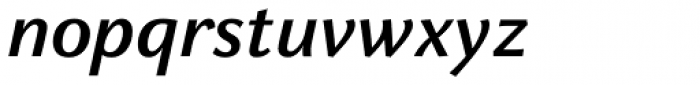 FF Celeste Sans OT Bold Italic Font LOWERCASE