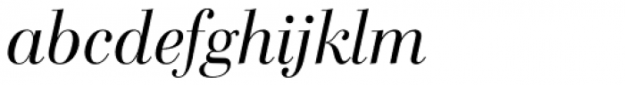 FF Cellini Pro Titling Regular Italic Font LOWERCASE