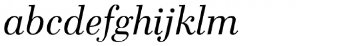 FF Cellini Std Regular Italic Font LOWERCASE