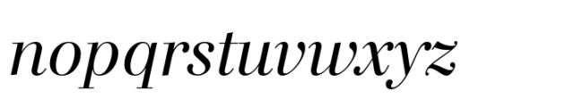 FF Cellini Titling Italic Font LOWERCASE