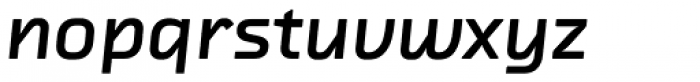 FF Chambers Sans OT Bold Italic Font LOWERCASE