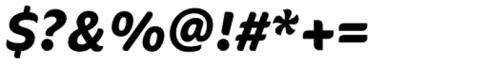 FF Cocon OT Bold Italic Font OTHER CHARS