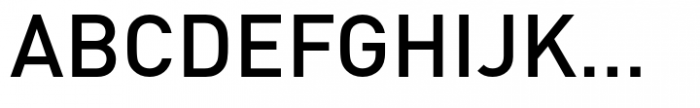 FF DIN Medium Font UPPERCASE