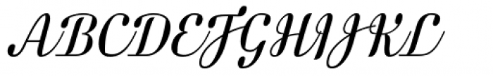FF Danubia Script Font UPPERCASE