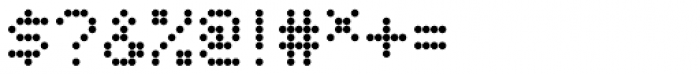 FF Dot Matrix OT Two Regular Font OTHER CHARS