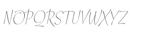 FF Eggo Thin Italic Font UPPERCASE