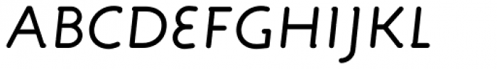FF Engine OT Italic Font UPPERCASE
