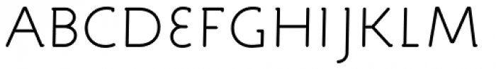 FF Engine OT Light Font UPPERCASE