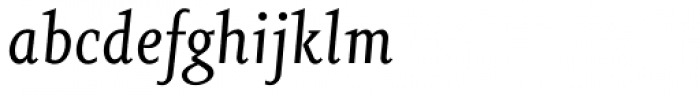 FF Eureka OT Italic Font LOWERCASE