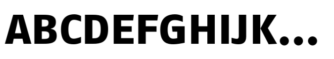 FF Fago Extended ExtraBold Font UPPERCASE